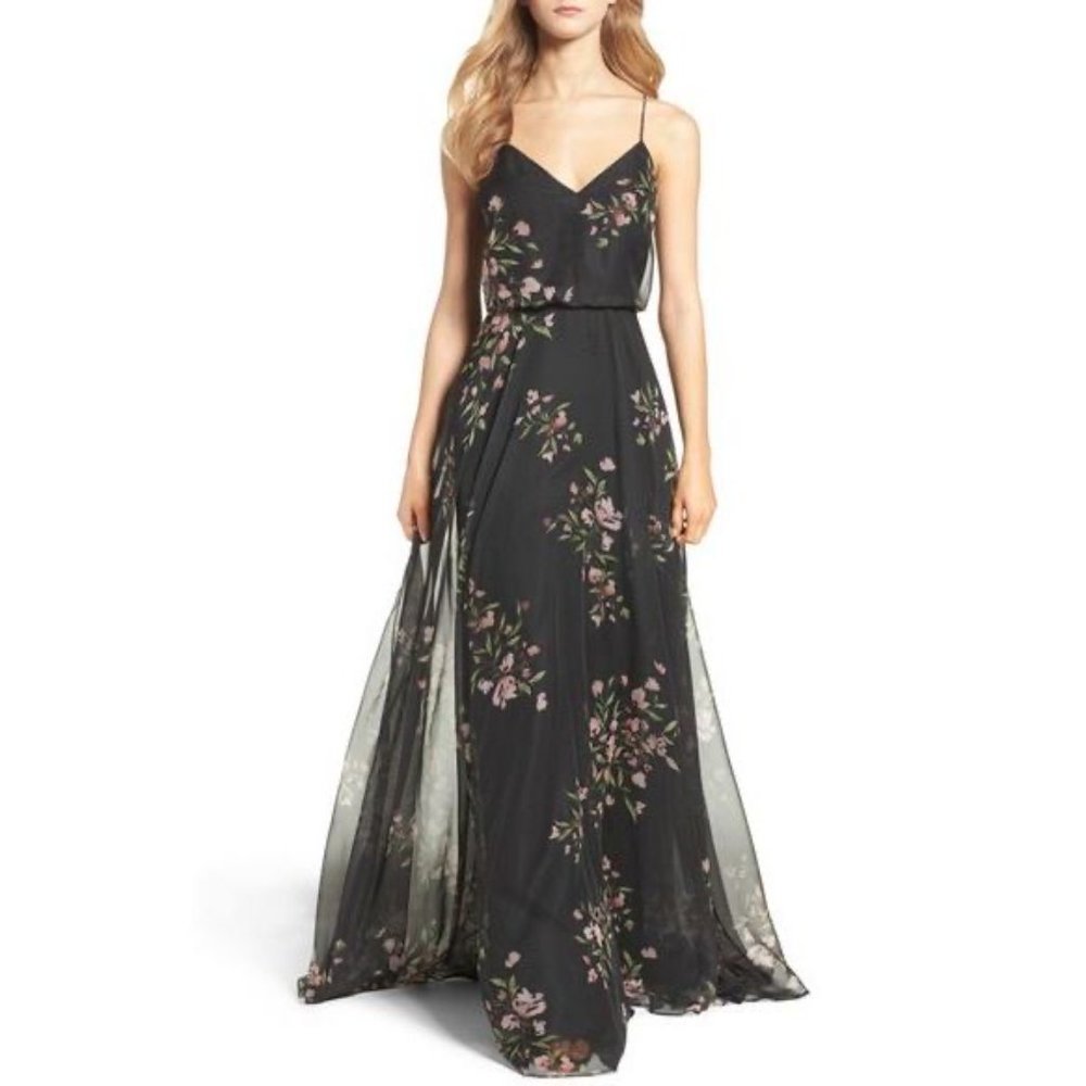 Jenny Yoo BHLDN Inesse Ebony Cinnamon Rose Size 14